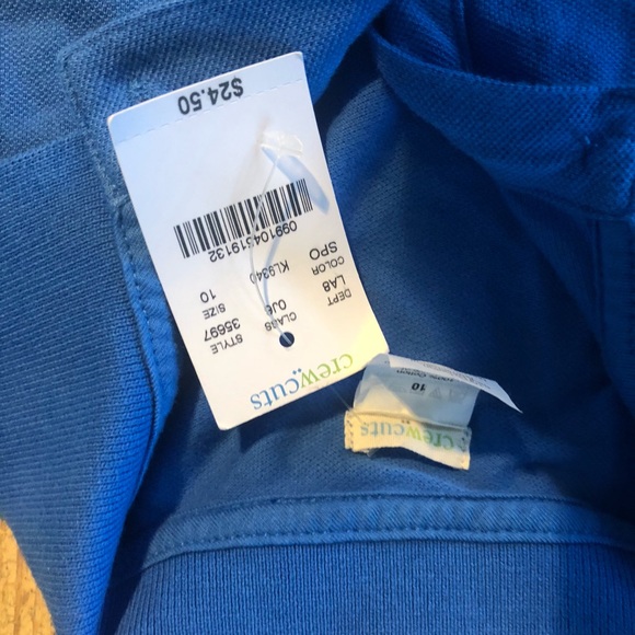 NWT Crewcuts Polos (3 shirts size 10). - Picture 5 of 5